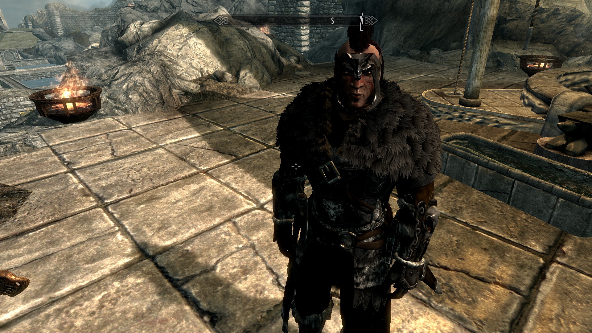 Skyrim female wolf armor mod